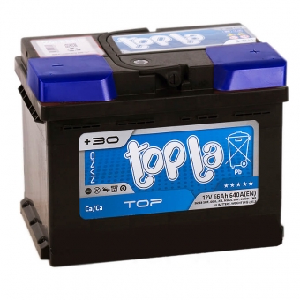 Аккумулятор автомобильный Topla Top 66R (640A 242x175x190) 118666 56649